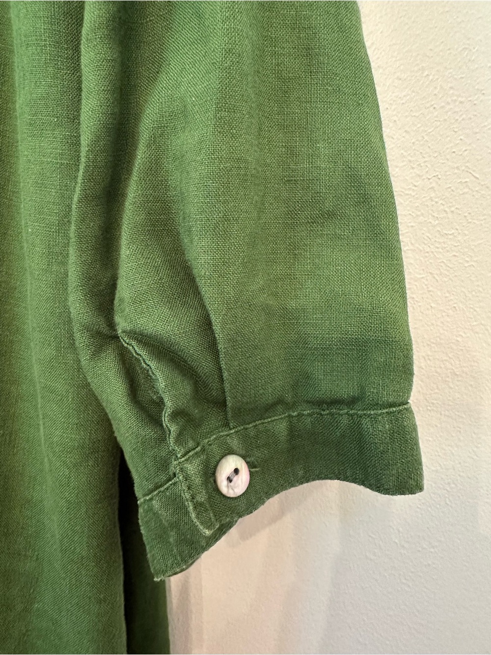 J. Jill 100% Linen Pullover Tunic/Shift Dress with 3/4 Length Sleeves - Picture 11 of 13